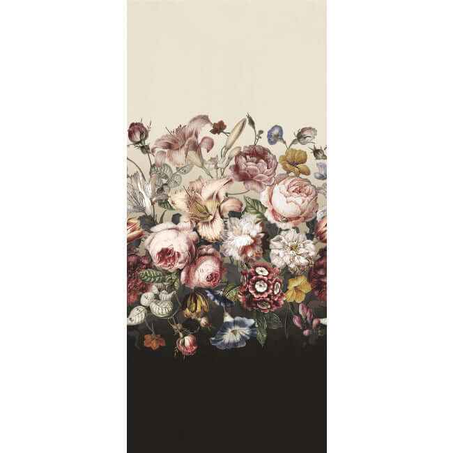 Rachel Rose Taupe Wall Mural - York Wallcoverings - BL1821M - York Wallcoverings Wallpaper