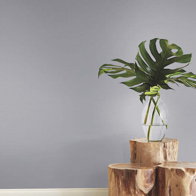 makasa-sisal-grey-wallpaper-york-wallcoverings-bl1826 - York Wallpaper Wallpaper