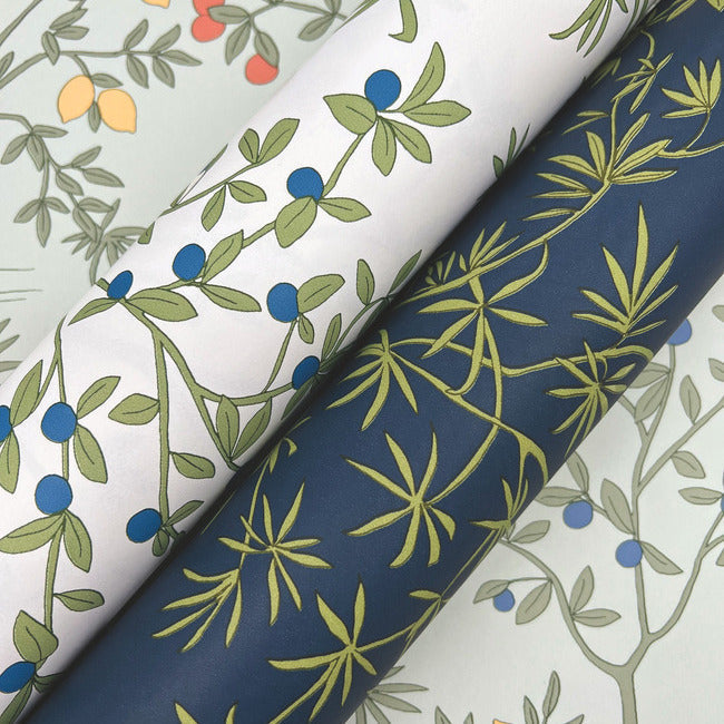 lemon-grove-premium-peel-stick-wallpaper-white-york-wallcoverings-psw1455rl - York Wallcoverings Wallpaper