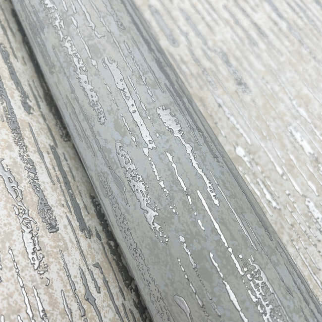 metallic-cascade-pale-green-silver-wallpaper-york-wallcoverings-md7153 - York Wallpaper Wallpaper