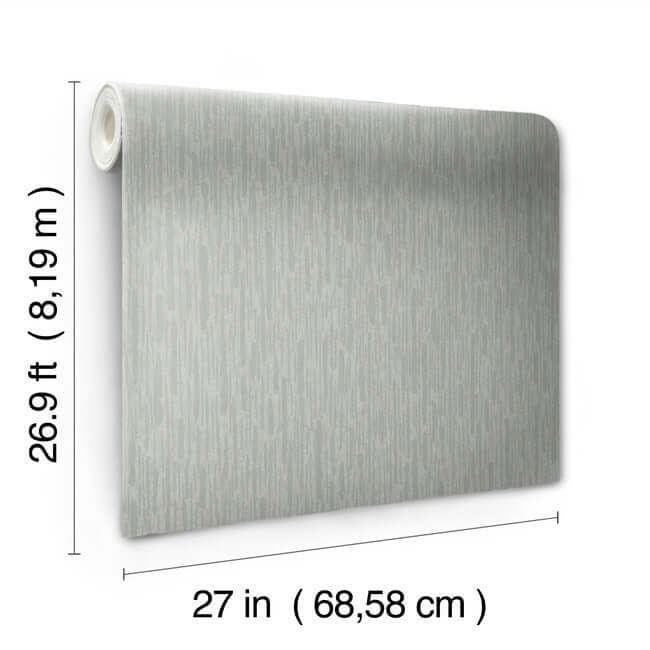 metallic-cascade-spa-silver-wallpaper-york-wallcoverings-md7154 - York Wallpaper Wallpaper