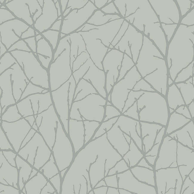 trees-silhouette-eucalyptus-silver-wallpaper-york-wallcoverings-md7124 - York Wallpaper Wallpaper