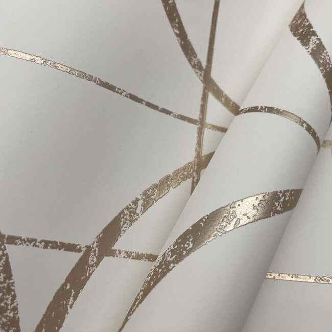 Sun Circles Cream & Gold Wallpaper - York Wallcoverings - MD7202 - York Wallcoverings Wallpaper