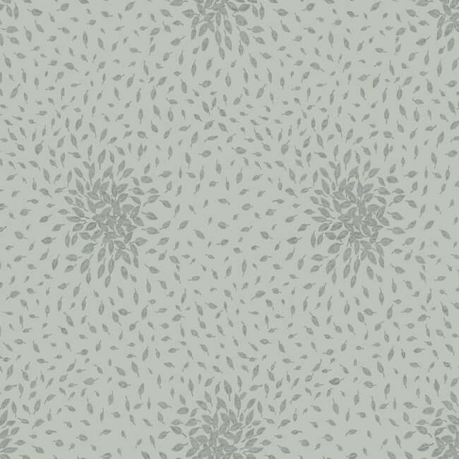 petite-leaves-eucalyptus-silver-wallpaper-york-wallcoverings-md7104 - York Wallcoverings Wallpaper