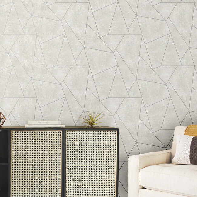nazca-neutral-silver-wallpaper-york-wallcoverings-md7183 - York Wallpaper Wallpaper