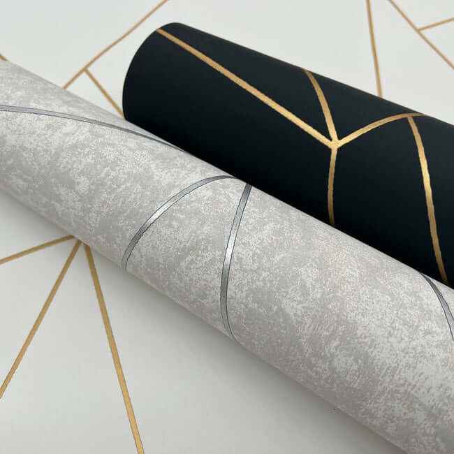 Nazca Neutral & Silver Wallpaper - York Wallcoverings - MD7183 - York Wallcoverings Wallpaper