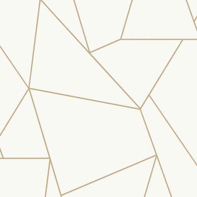 Nazca White & Gold Wallpaper - York Wallcoverings - MD7182 - York Wallcoverings Wallpaper