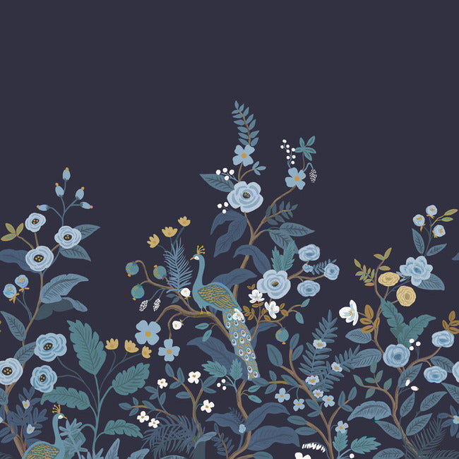 peacock-mural-navy-york-wallcoverings-rp7396m