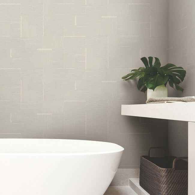 Contour Beige Wallpaper - York Wallcoverings - OI0702 - York Wallcoverings Wallpaper