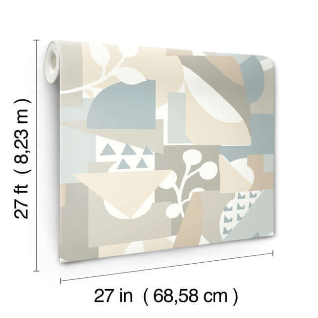 cut-outs-wallpaper-sky-multi-york-wallcoverings-oi0673 - York Wallcoverings Wallpaper