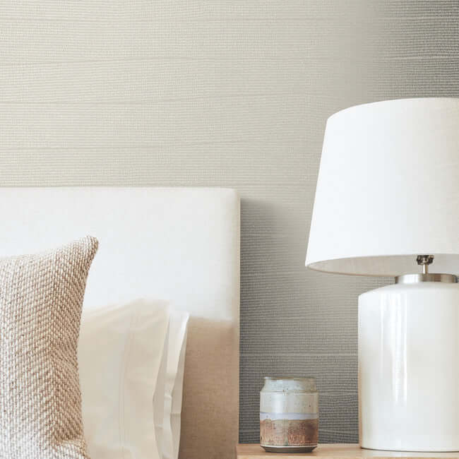 natural-grid-taupe-wallpaper-york-wallcoverings-oi0695 - York Wallpaper Wallpaper