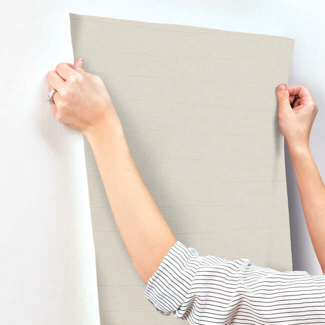 natural-grid-taupe-wallpaper-york-wallcoverings-oi0695 - York Wallpaper Wallpaper