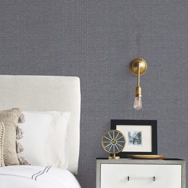 checkerboard-wallpaper-indigo-york-wallcoverings-oi0724 - York Wallcoverings Wallpaper