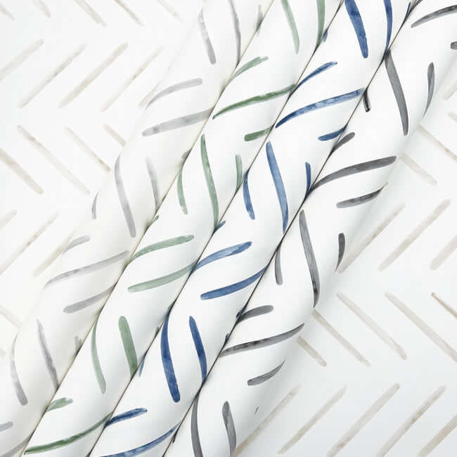 painted-herringbone-sand-peel-stick-wallpaper-york-wallcoverings-psw1529rl - York Wallpaper Wallpaper
