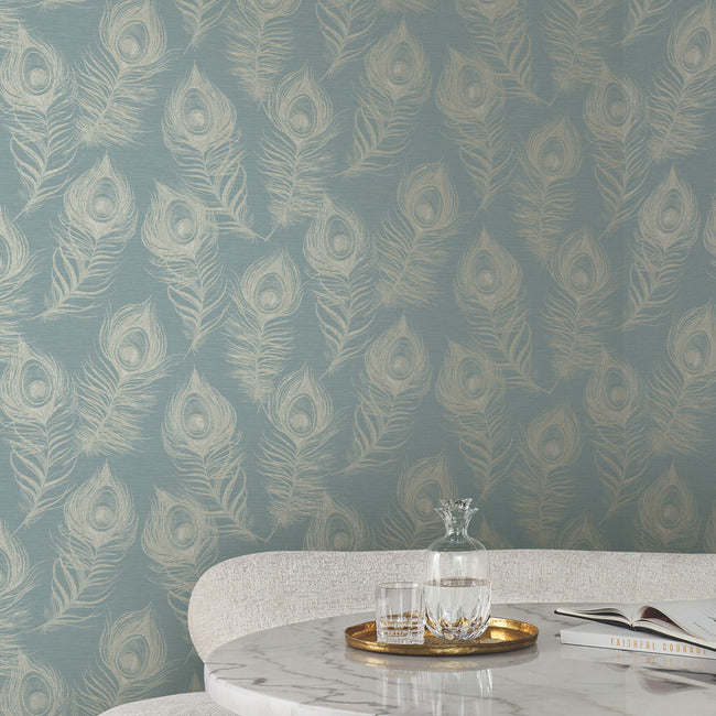 regal-peacock-wallpaper-dark-teal-york-wallcoverings-ev3943