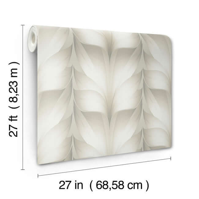 lotus-light-stripe-white-wallpaper-york-wallcoverings-ev3955 - York Wallpaper Wallpaper