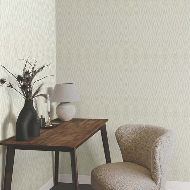 diamond-marquise-blue-neutral-wallpaper-york-wallcoverings-ev3914 - York Wallpaper Wallpaper