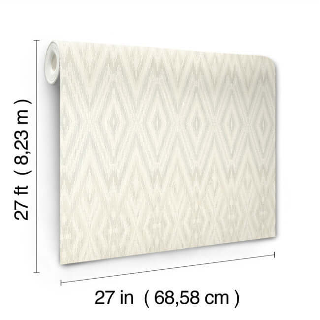 diamond-marquise-light-neutral-wallpaper-york-wallcoverings-ev3913 - York Wallpaper Wallpaper