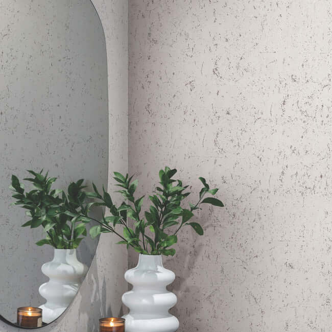 cork-pale-grey-silver-wallpaper-york-wallcoverings-ev3901 - York Wallpaper Wallpaper