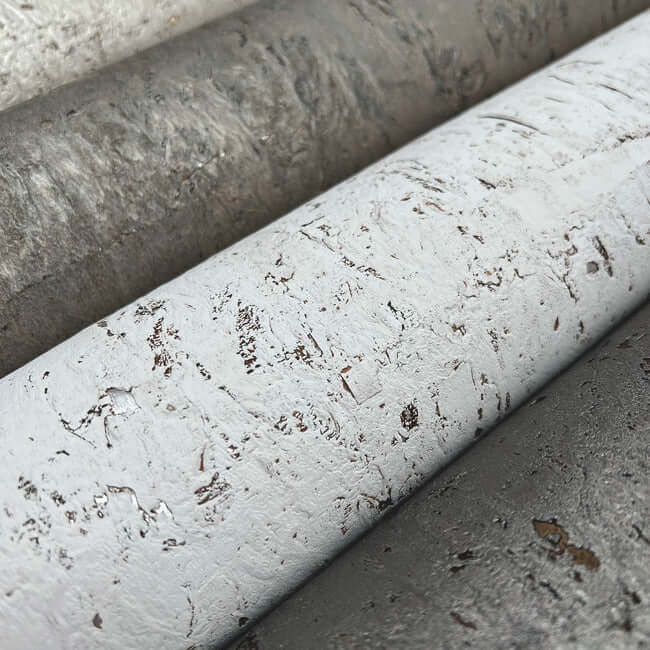 cork-pale-grey-silver-wallpaper-york-wallcoverings-ev3901 - York Wallpaper Wallpaper
