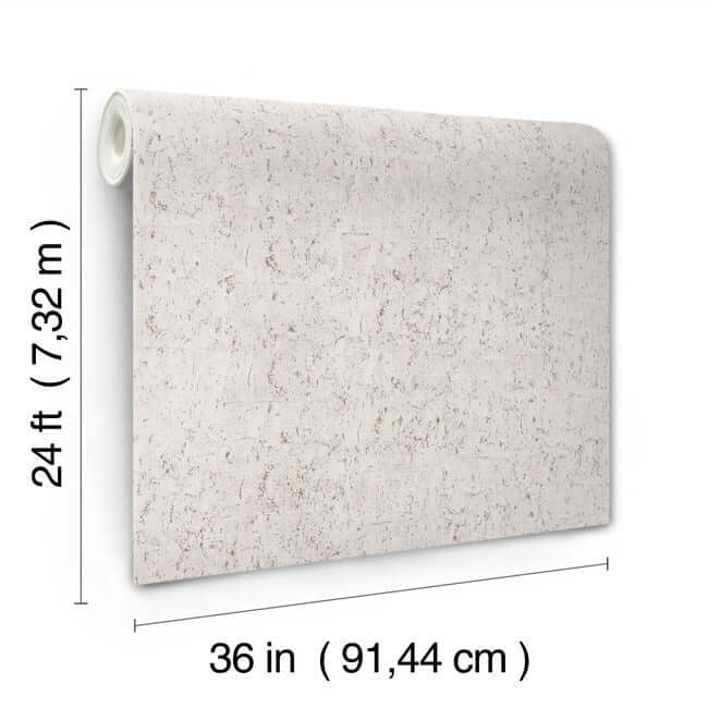 cork-pale-grey-silver-wallpaper-york-wallcoverings-ev3901 - York Wallpaper Wallpaper
