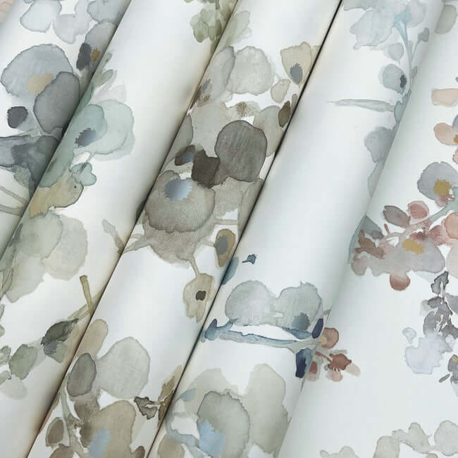 blossom-fling-clay-wallpaper-york-wallcoverings-ev3975 - York Wallcoverings Wallpaper