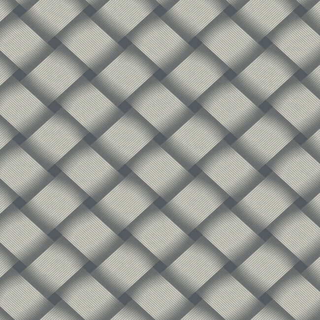 bayside-basket-weave-navy-wallpaper-york-wallcoverings-ev3969 - York Wallcoverings Wallpaper