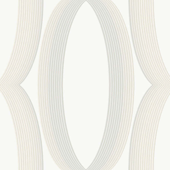 progression-ogee-white-wallpaper-york-wallcoverings-ev3981 - York Wallpaper Wallpaper