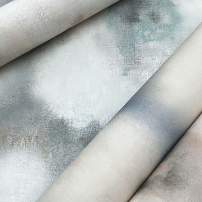 blended-floral-blue-wallpaper-york-wallcoverings-ev3964 - York Wallpaper Wallpaper