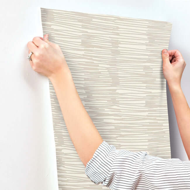 water-reed-thatch-linen-silver-wallpaper-york-wallcoverings-ag2093 - York Wallcoverings Wallpaper