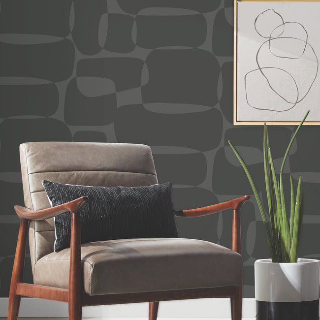 nikki-chu-block-wallpaper-black-metallic-york-wallcoverings-ag2073