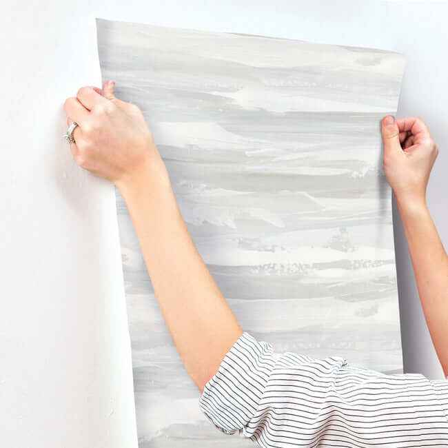 On The Horizon Grey & Slate Wallpaper - York Wallcoverings - AG2013 - York Wallcoverings Wallpaper