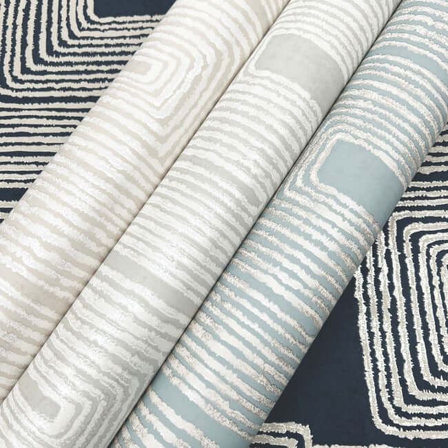 zulu-thread-neutral-pearl-wallpaper-york-wallcoverings-ag2036 - York Wallpaper Wallpaper