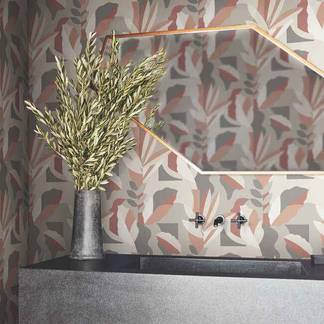 Papier Colle Brick Wallpaper - York Wallcoverings - AG2001