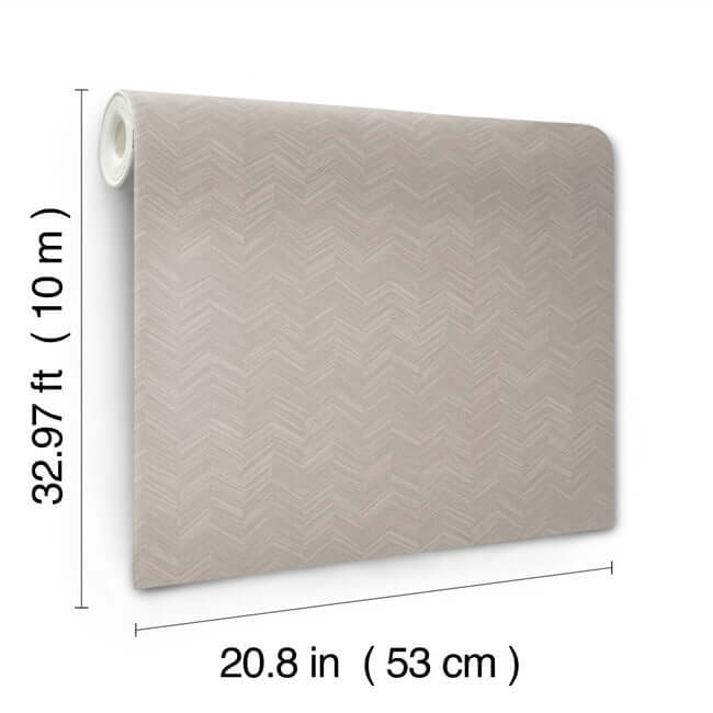 raised-chevron-taupe-wallpaper-york-wallcoverings-si25362 - York Wallpaper Wallpaper