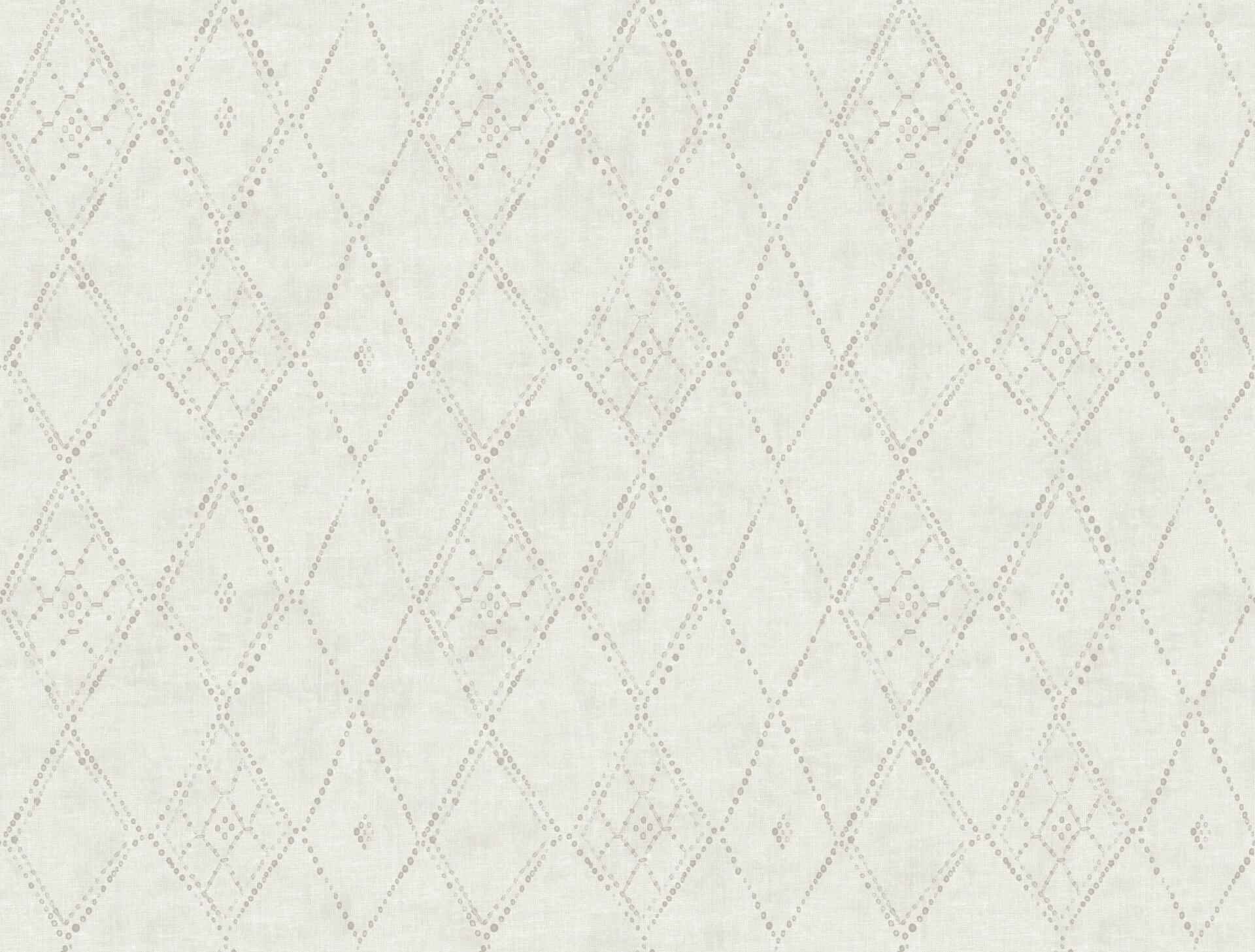 Souk Diamonds Smoke Wallpaper - York Wallcoverings - LM5312
