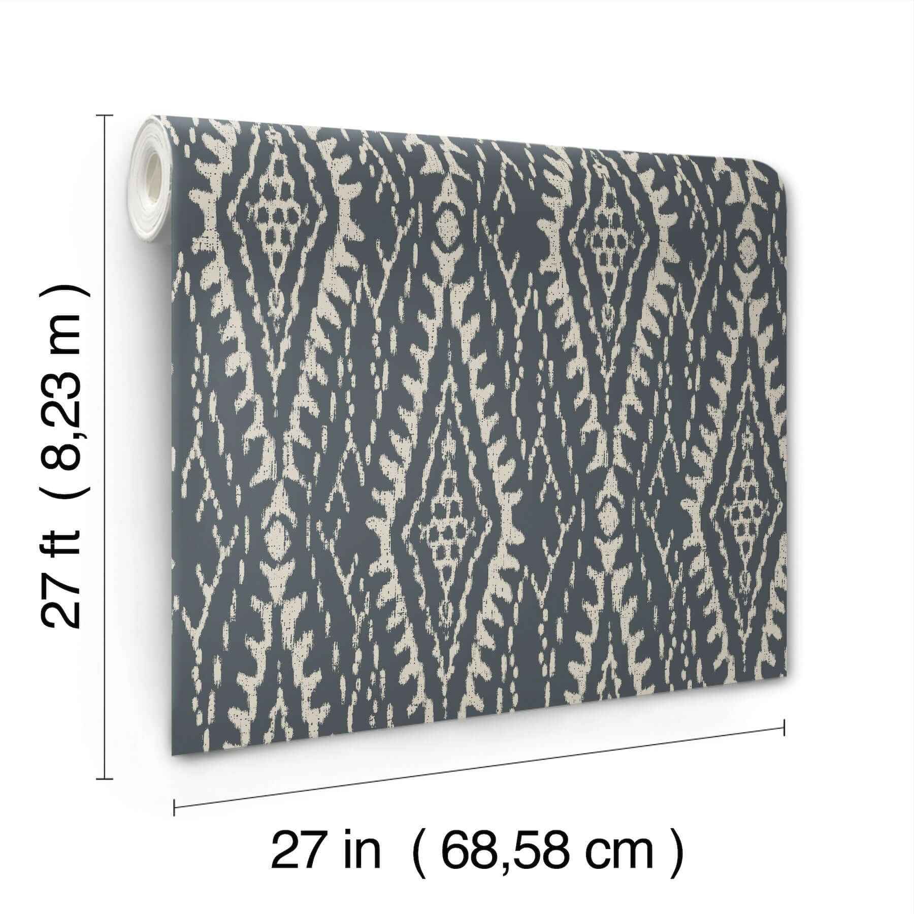 Rousseau Paperweave Charcoal Wallpaper - York Wallcoverings - LM5342 - York Wallcoverings Papel pintado