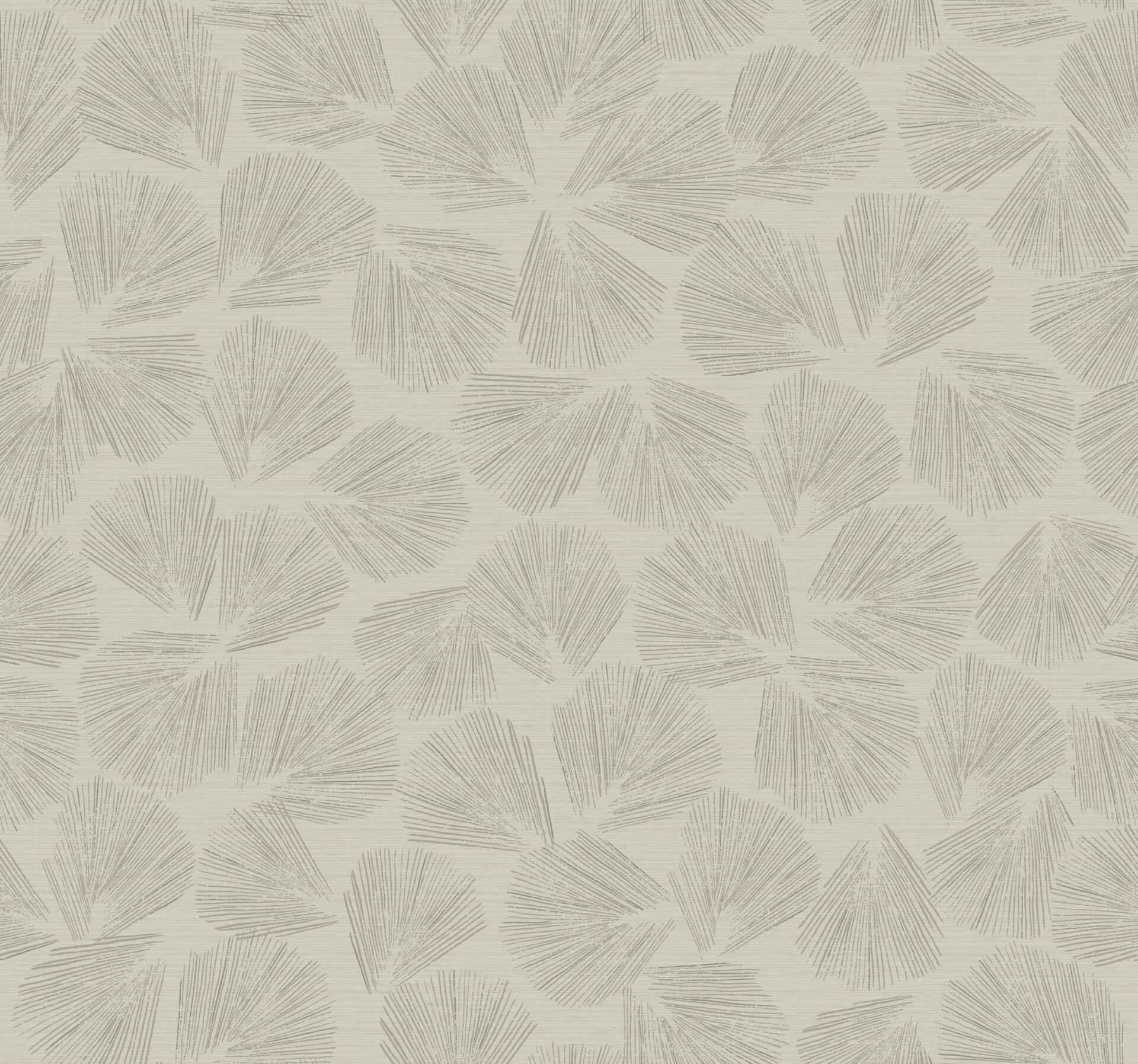 Elora Leaf Taupe Wallpaper - York Wallcoverings - LM5354 - York Wallcoverings Wallpaper