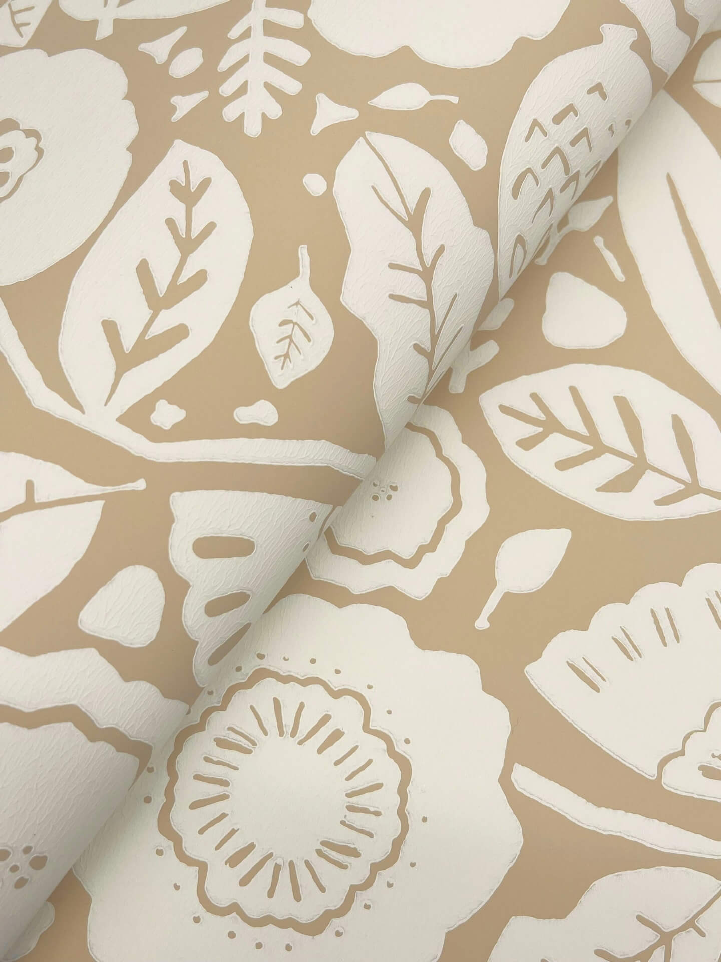camille-blossom-ochre-wallpaper-york-wallcoverings-lm5392 - York Wallpaper Wallpaper