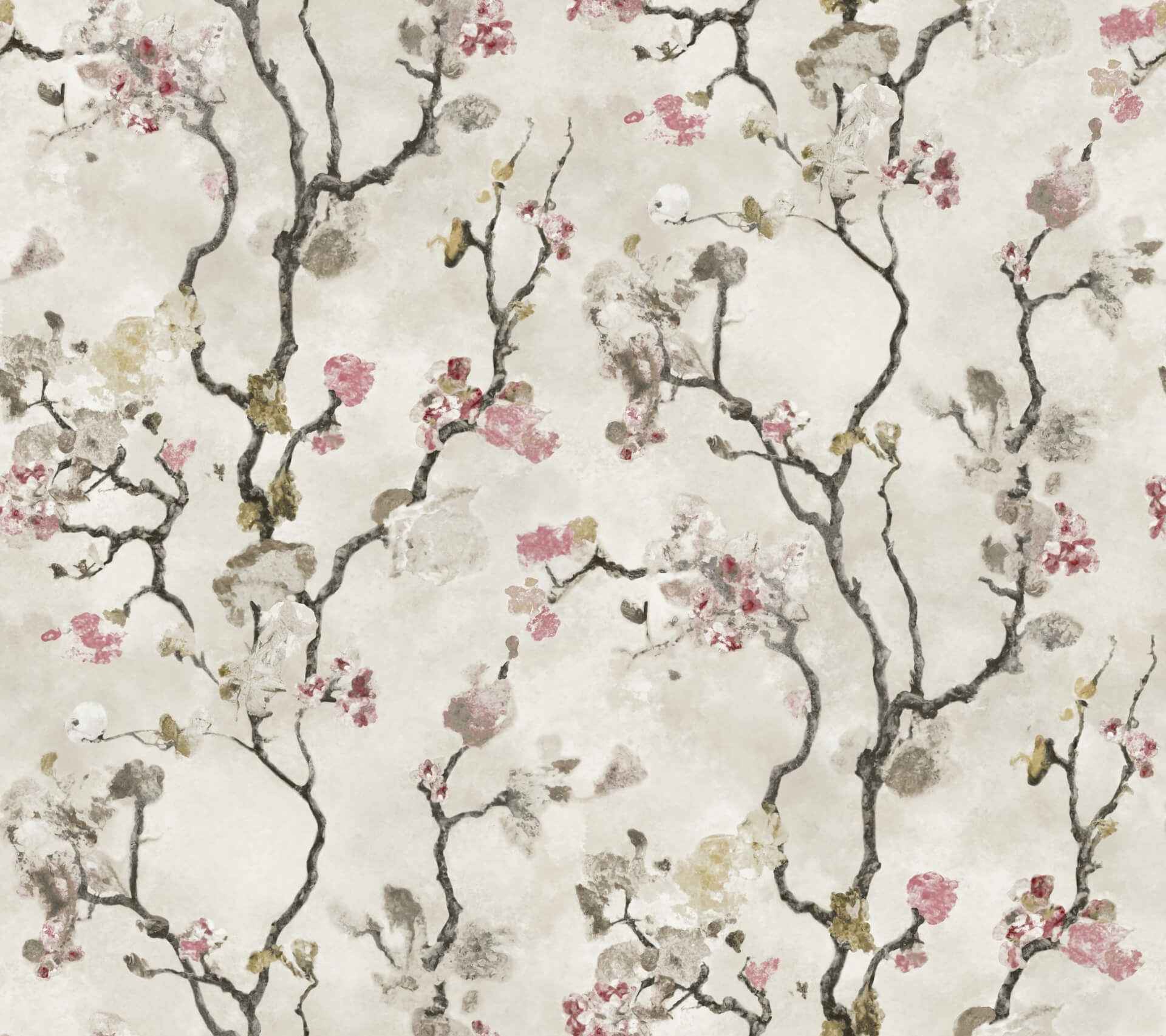 Avril Chinoiserie Rose Wallpaper - York Wallcoverings - LM5411 - York Wallcoverings Wallpaper