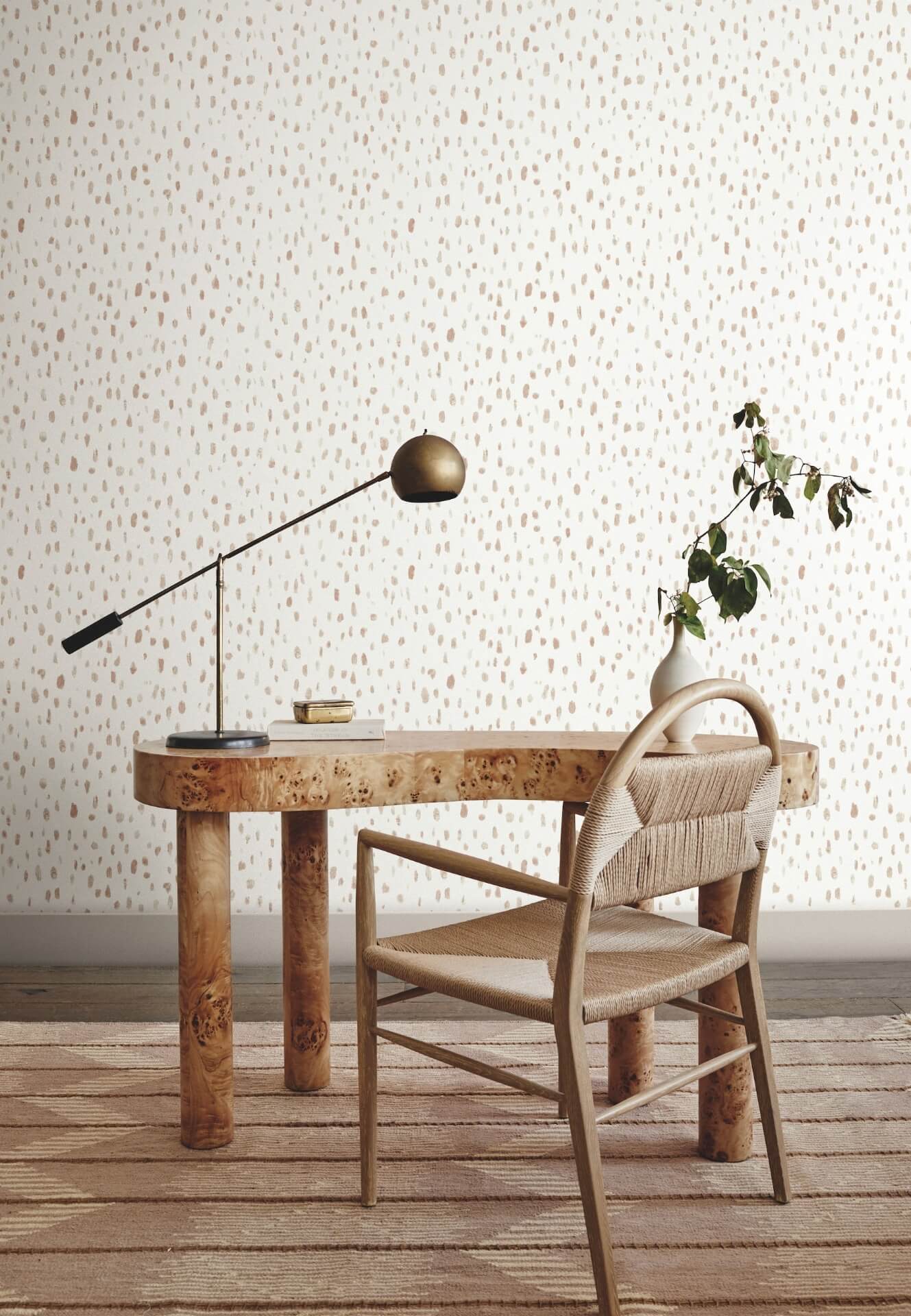 tachette-terracotta-wallpaper-york-wallcoverings-lm5422 - York Wallpaper Wallpaper