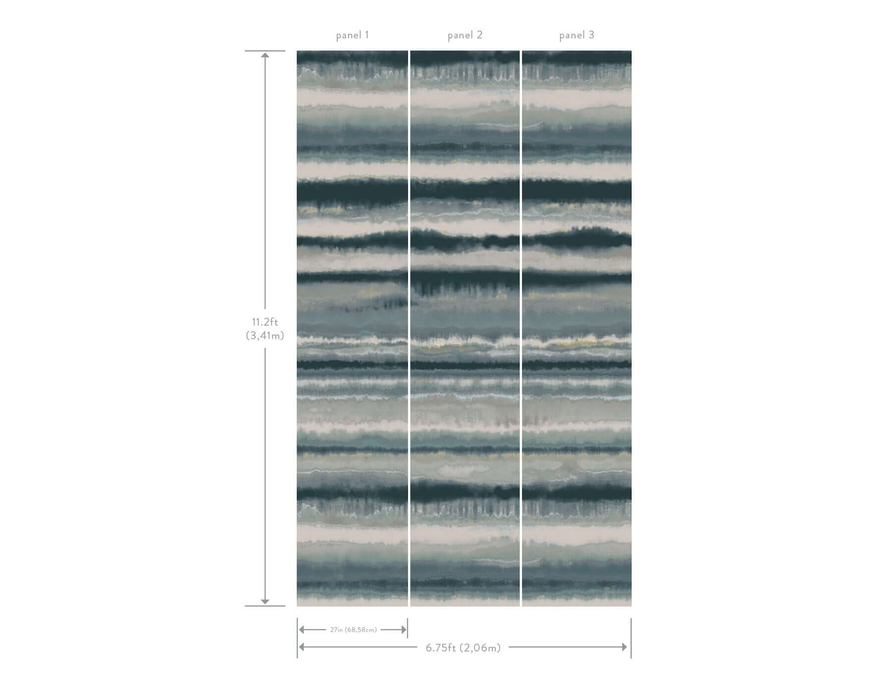 edition-mural-blue-wall-mural-york-wallcoverings-lm5426m - York Wallcoverings Papel pintado