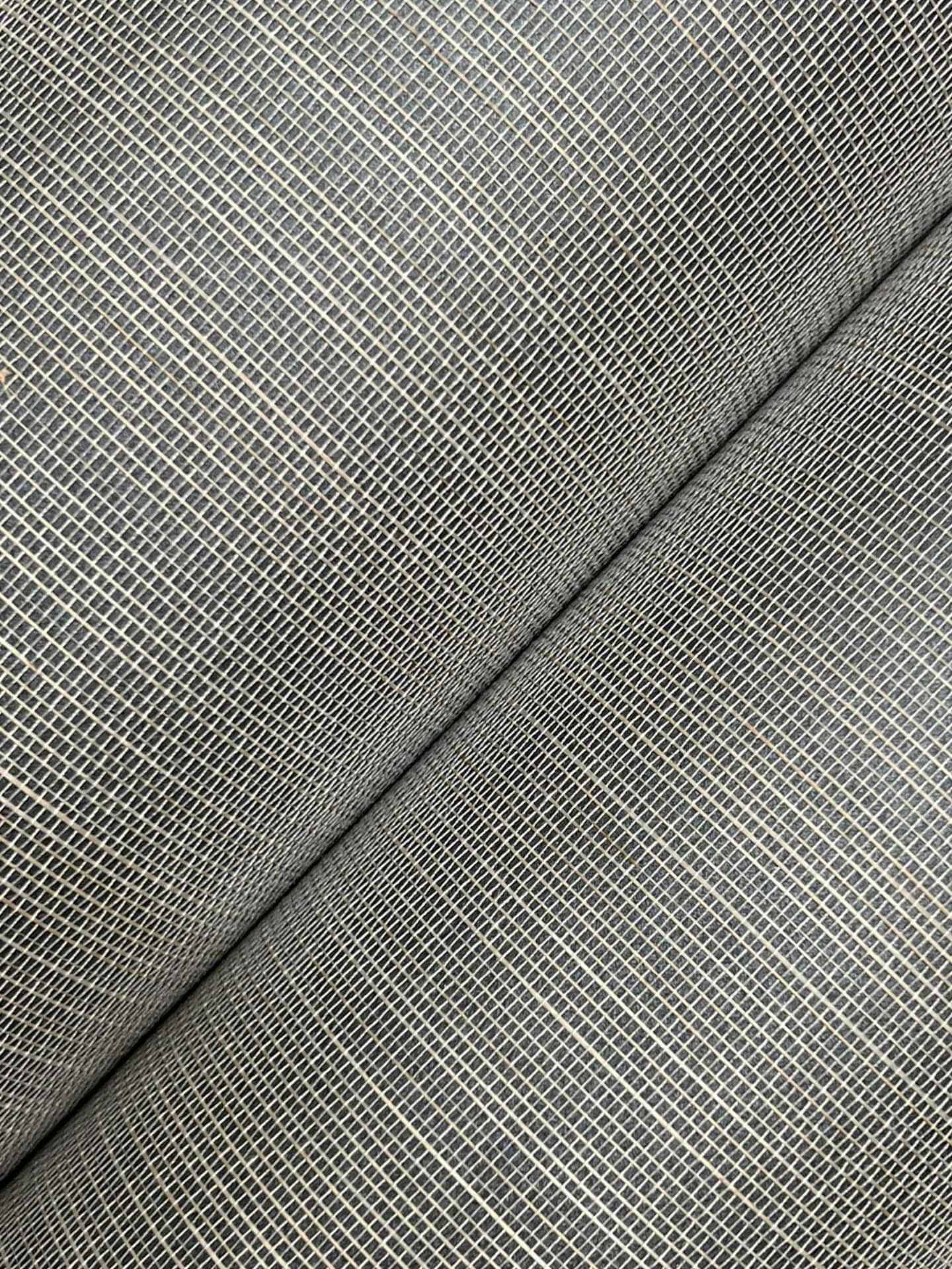 Abaca Weave Charcoal Wallpaper - York Wallcoverings - GL0504GV - York Wallcoverings Wallpaper