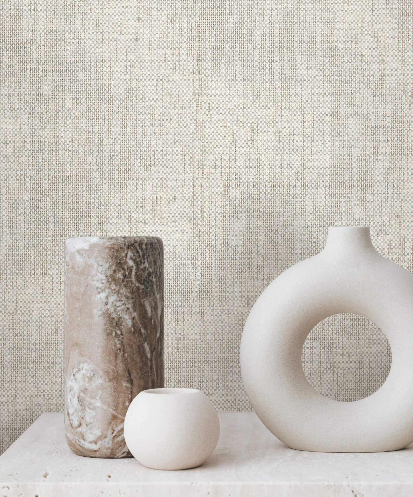 edo-paperweave-smoke-wallpaper-york-wallcoverings-gv0182 - York Wallpaper Wallpaper