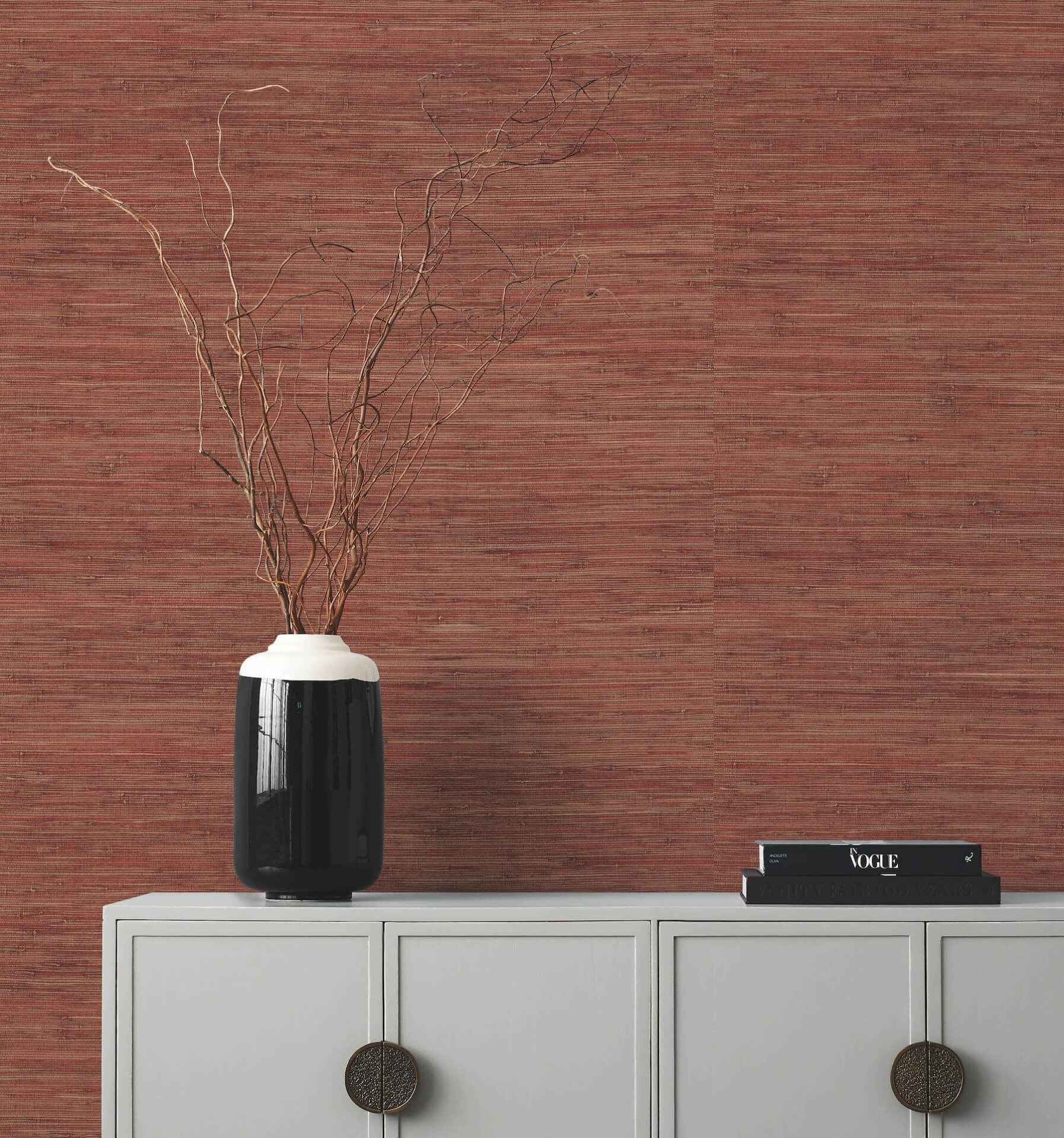 Knotted Grass Brick Wallpaper - York Wallcoverings - GV0233 - York Wallcoverings Wallpaper
