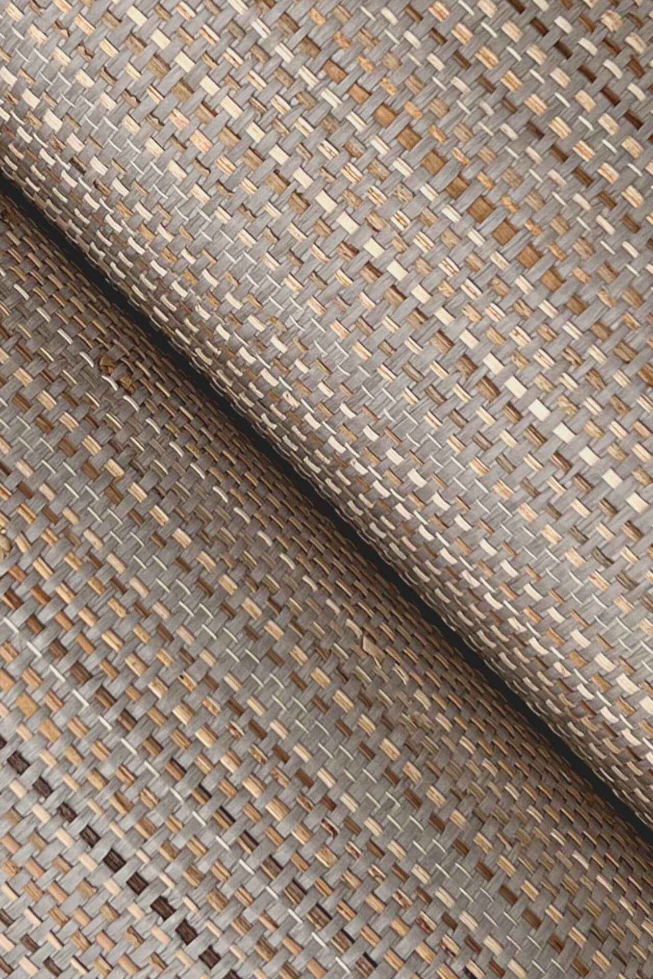 Marled Abaca Grey Wallpaper - York Wallcoverings - GV0203 - York Wallcoverings Wallpaper