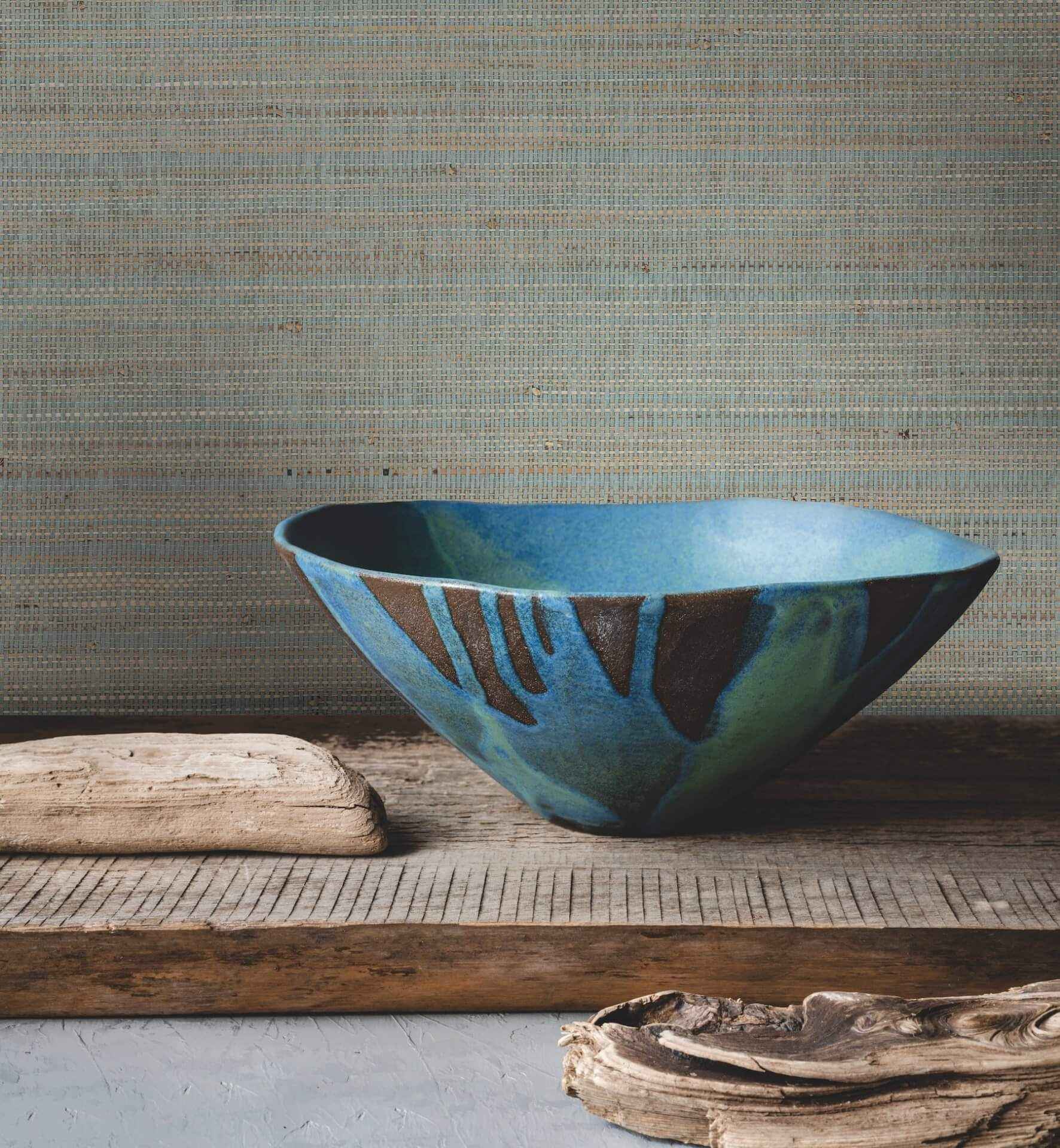 Marled Abaca Spruce Wallpaper - York Wallcoverings - GV0204 - York Wallcoverings Wallpaper