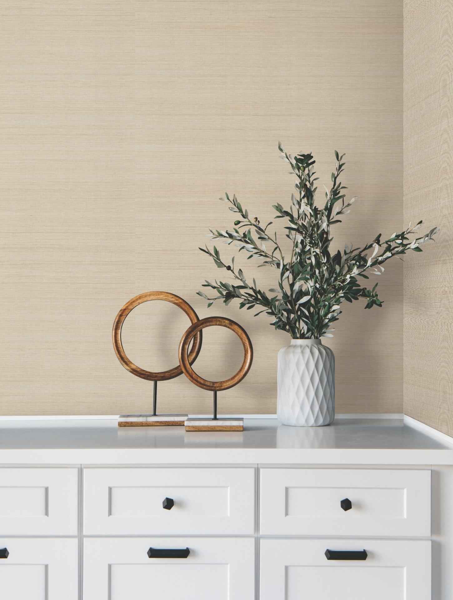 Modern Abaca Dune Wallpaper - York Wallcoverings - GV0272 - York Wallcoverings Wallpaper
