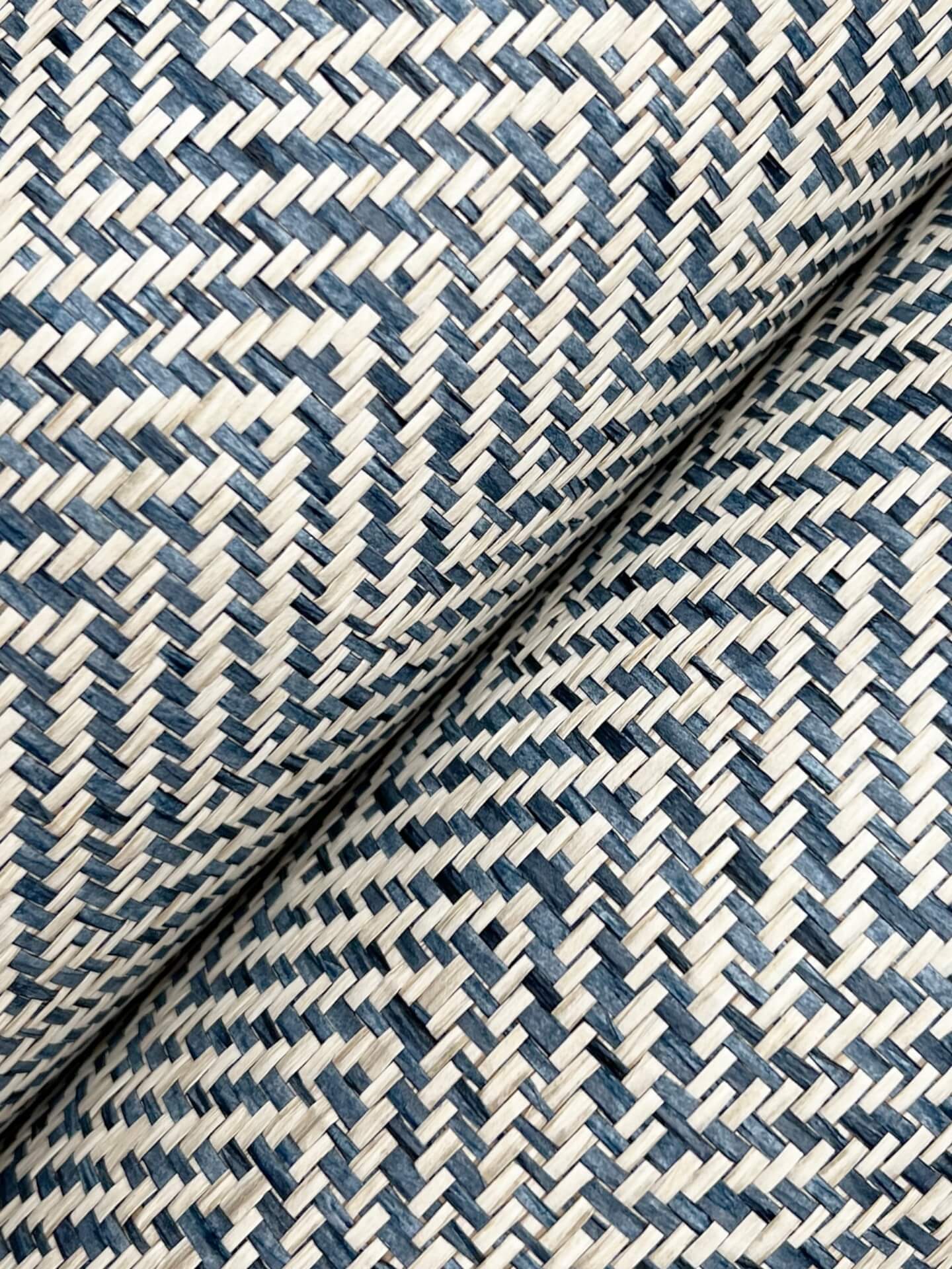 tailored-weave-blue-wallpaper-york-wallcoverings-gv0196 - York Wallpaper Wallpaper