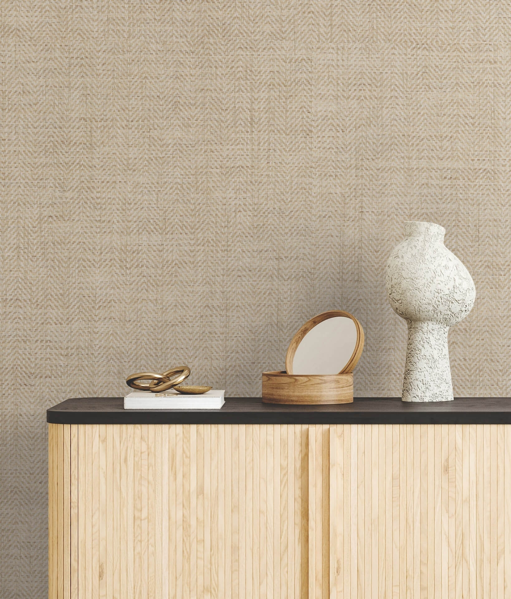 tailored-weave-camel-wallpaper-york-wallcoverings-gv0193 - York Wallpaper Wallpaper